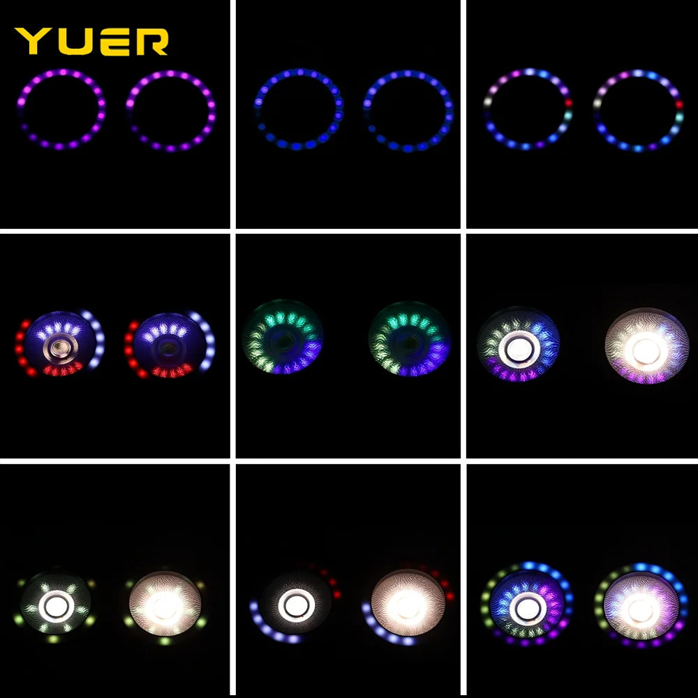 2x100w COB Cool /Warm white Audience Light with ring flash effect Flicker free PWM strobe DMX Sound control for DJ Disco bar