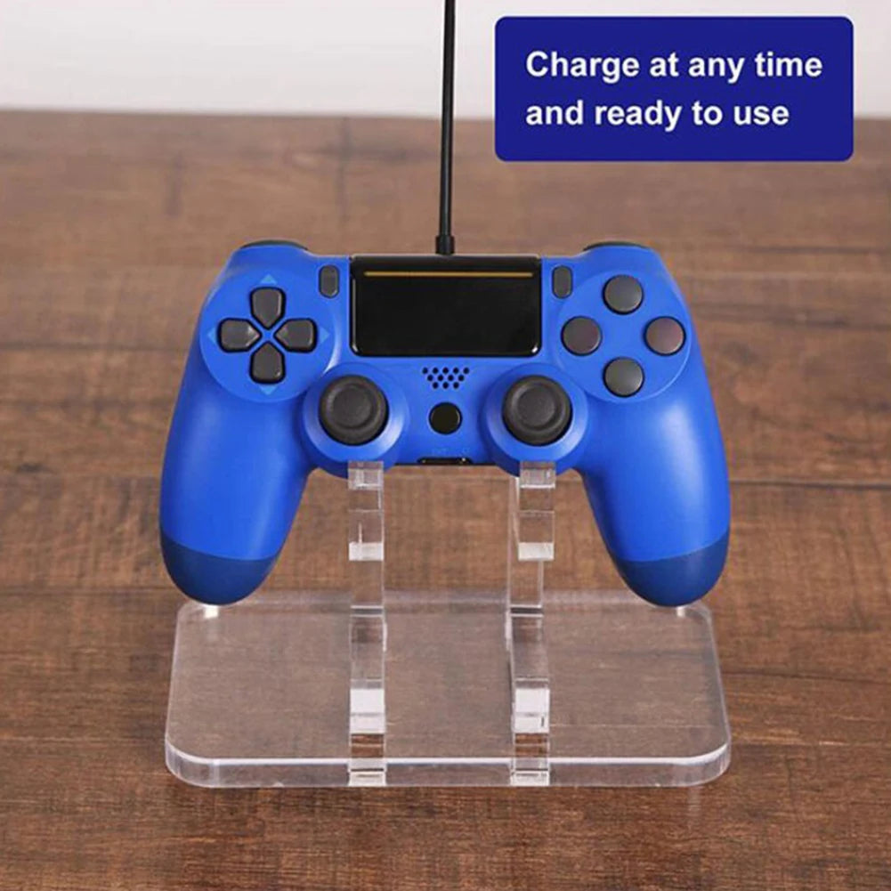 Game Controller Holder Acrylic Gamepad Display Support Transparent Accessories for Switch Pro/PS5/Xbox Series X/PS4 Joystick