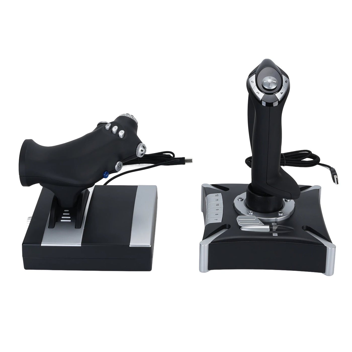 PXN 2119 Pro Joystick Flight Simulation Controller with Vibration Flight Simulator Control for PS4/Xbox Series X/S Win7/8/10/11