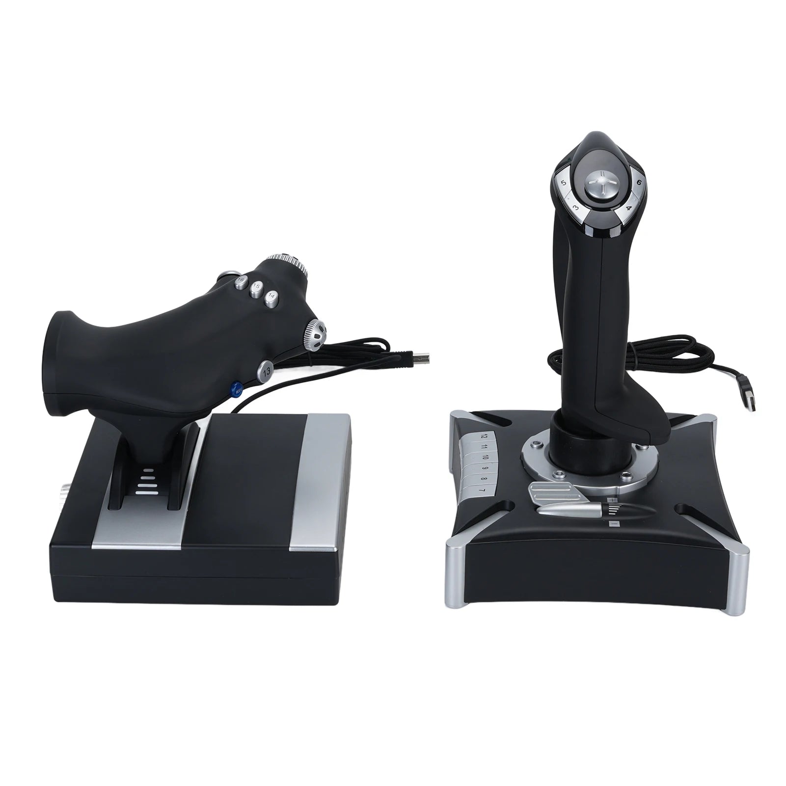 PXN 2119 Pro Joystick Flight Simulation Controller with Vibration Flight Simulator Control for PS4/Xbox Series X/S Win7/8/10/11