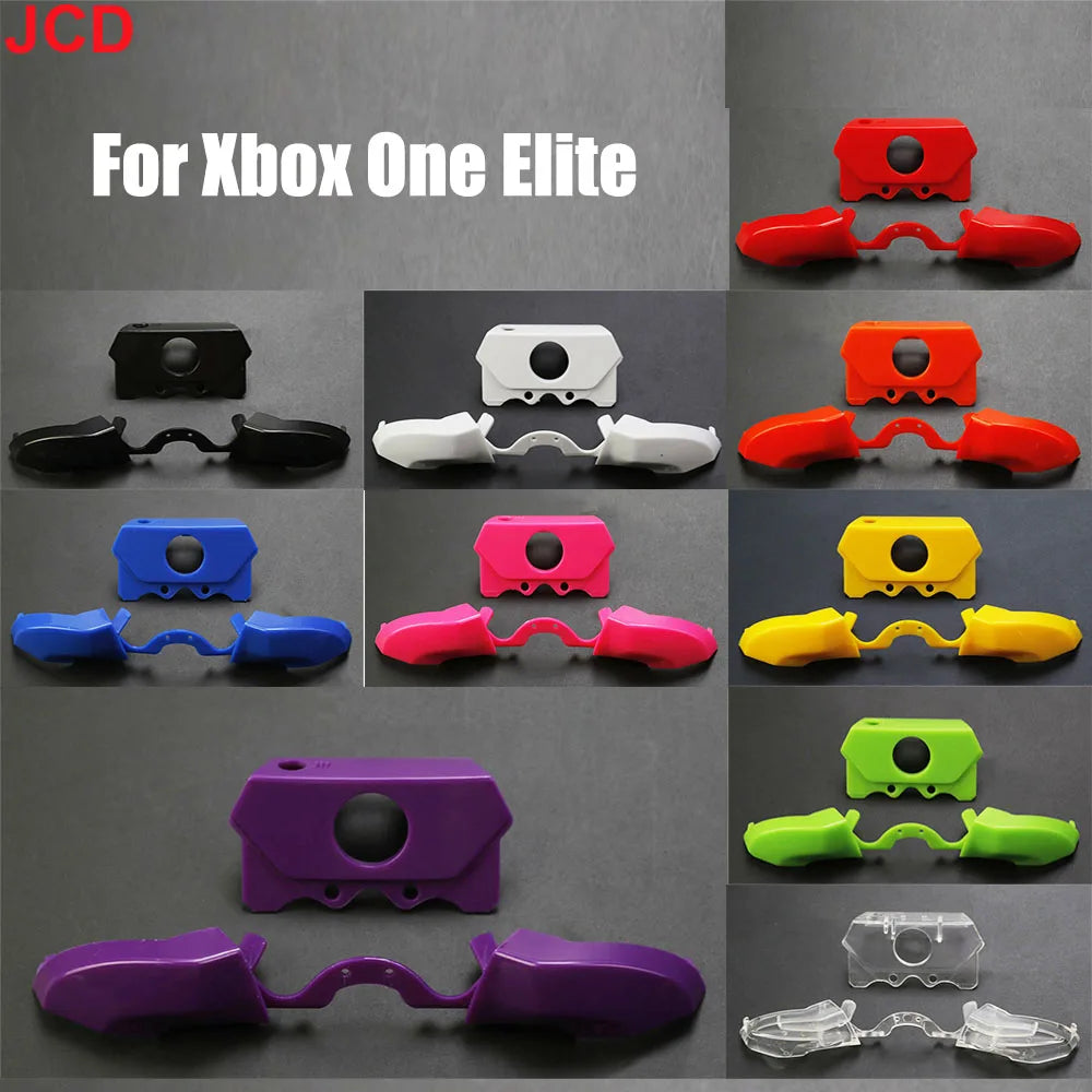 JCD 1Set For Xbox One Elite Controller LT RT LB RB Bumpers Triggers Buttons With Front Bezel Repair Kit Game Handle Accessories