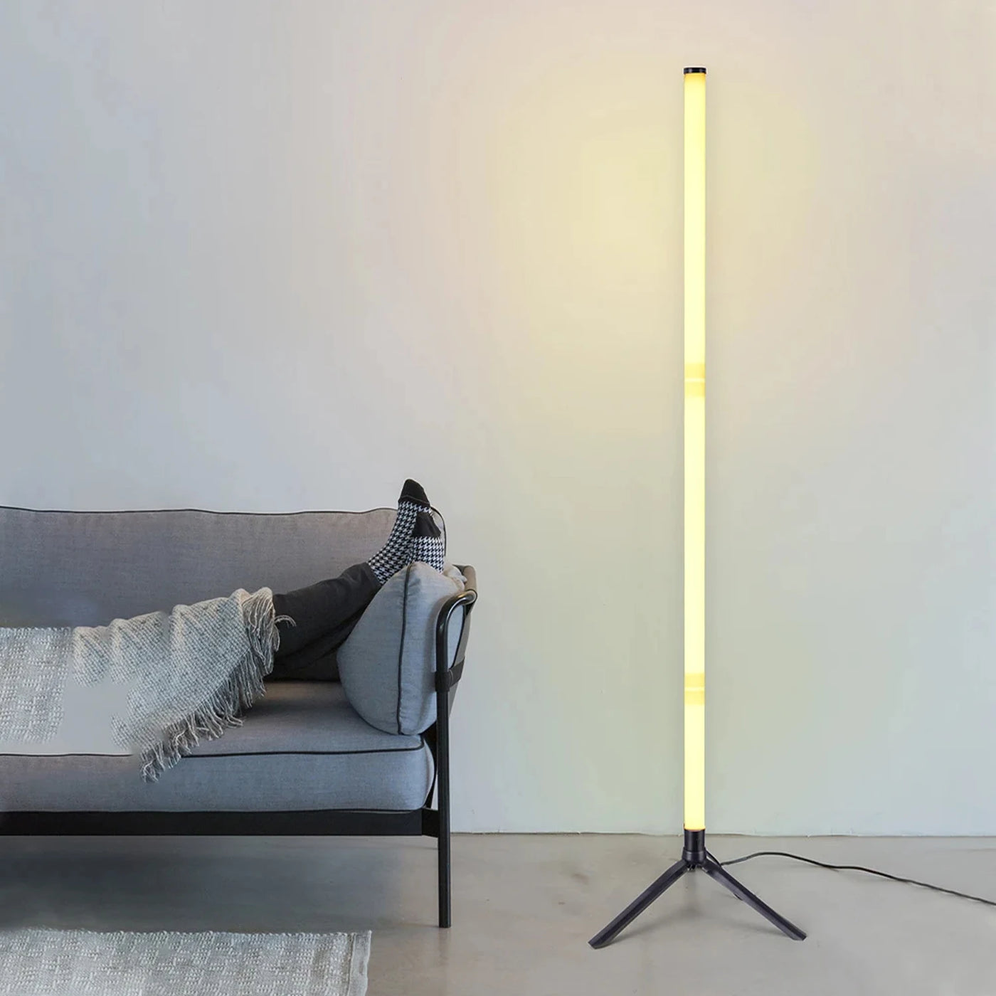 Floor Lamp 5V RGB IC 120CM Suitable For Bedroom Gaming Room Decorative Wall Corner Ambient Light Fast Delivery