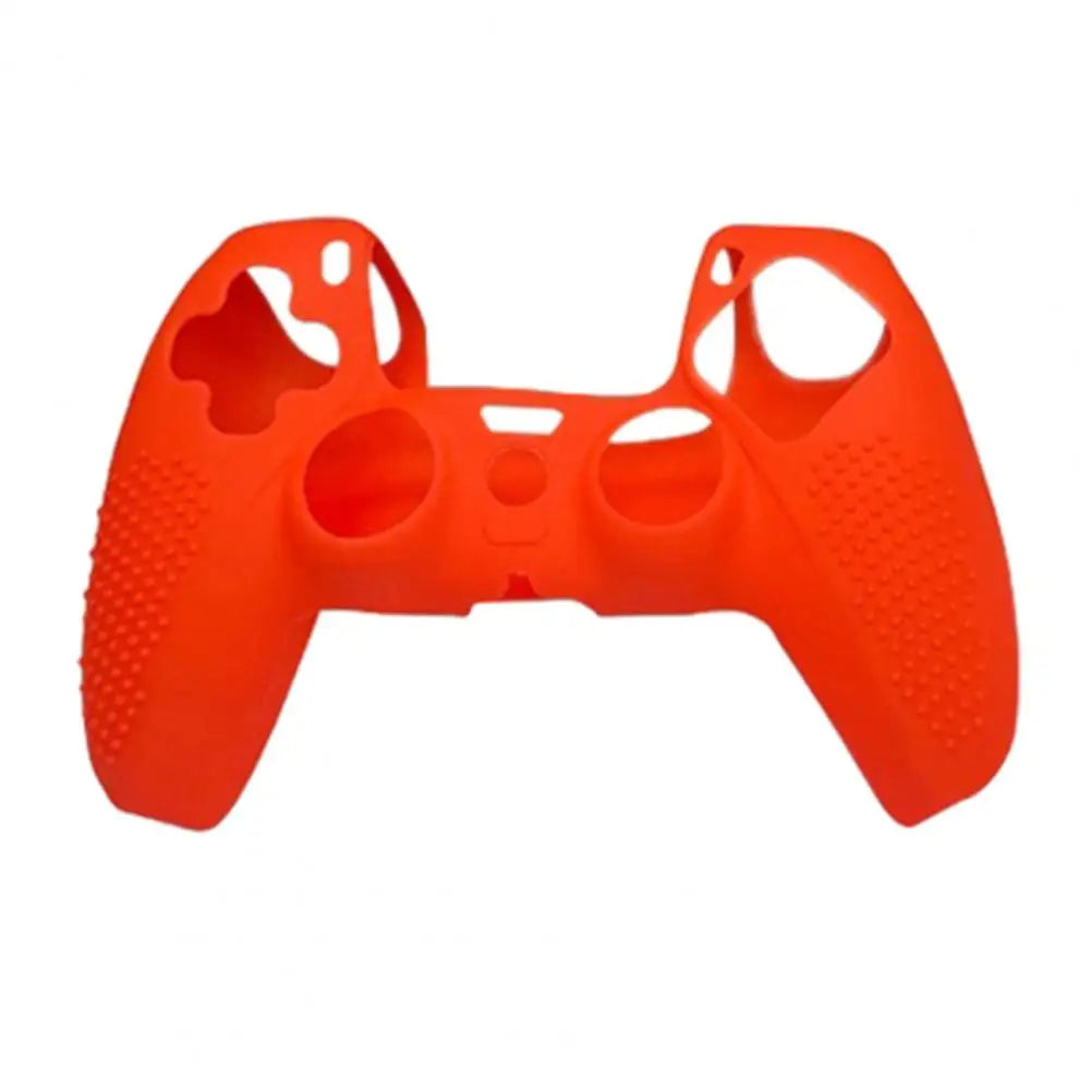 Silicone Protective Skin Cover Shell for 5 PS5 Controller Anti Slip Rubber Case with 2 Thumb Grips Accessories Set