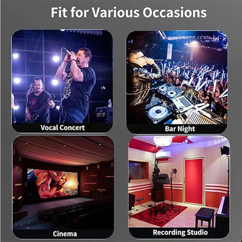 6.5ft 3Pin XLR to XLR Cable X LR Male to X LR Female Microphone Cable for DMX Lighting Speaker Podcast Audio Mixer DMX Effector