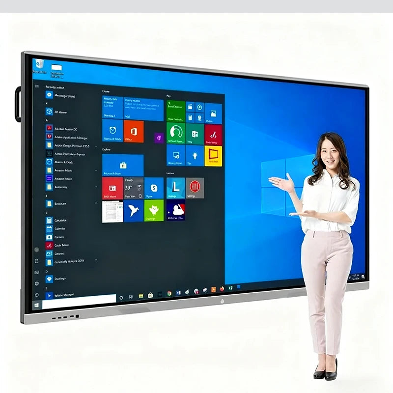65 75 85 100 Inch 4K Touch Screen Interactive Classroom Smartboards Digital Boards Smart Interactive Display For School