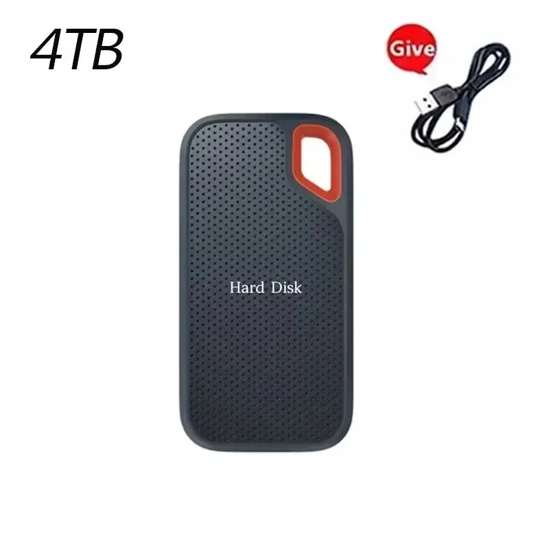 Lenovo Hard Disk SSD 256TB Mobile E60 2TB 8TB 128TB USB 3.1 HD External Hard for Laptop PS5 Mobile Hard Disk HDD Storage Devices