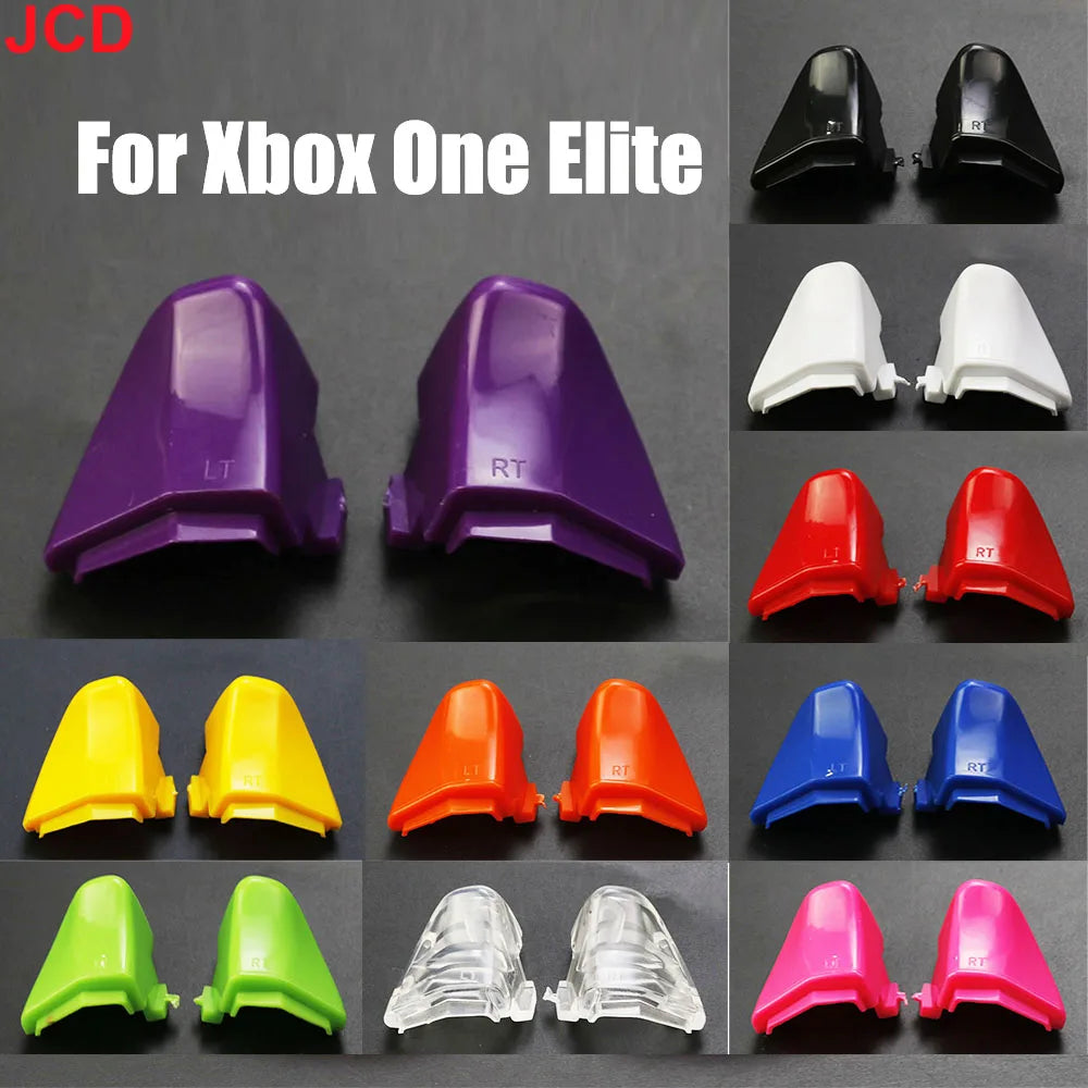 JCD 1Set For Xbox One Elite Controller LT RT LB RB Bumpers Triggers Buttons With Front Bezel Repair Kit Game Handle Accessories