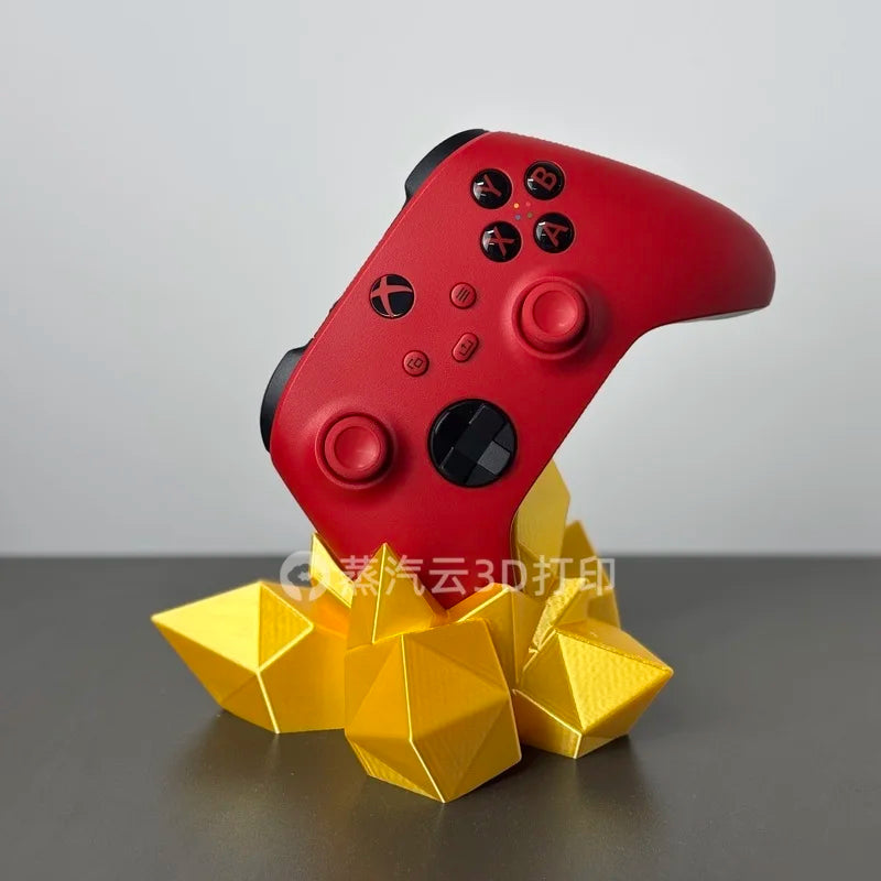 Universal Gaming Controller Stand 3d Printed Crystal Display Holder For Xbox Ps4 Ps5 Switch - Toy & Hobby Accessory