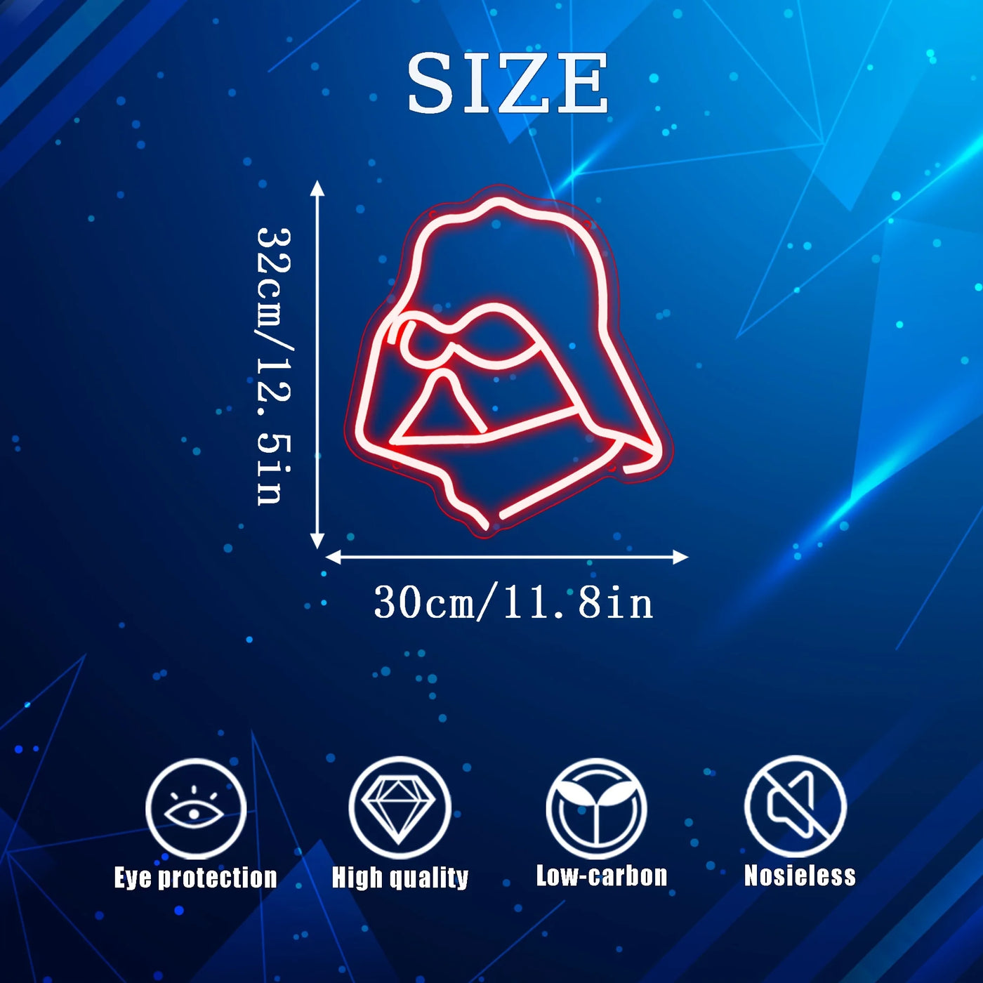Darth Vader Neon Led Sign Game Room Decoration Home Party Bedroom Bar Party Gaming Zone Wall Lights Star Wars Role Signs Lamp
