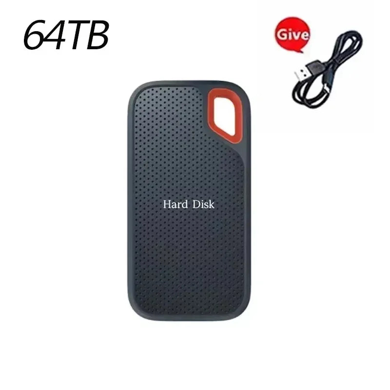 Lenovo Hard Disk SSD 256TB Mobile E60 2TB 8TB 128TB USB 3.1 HD External Hard for Laptop PS5 Mobile Hard Disk HDD Storage Devices