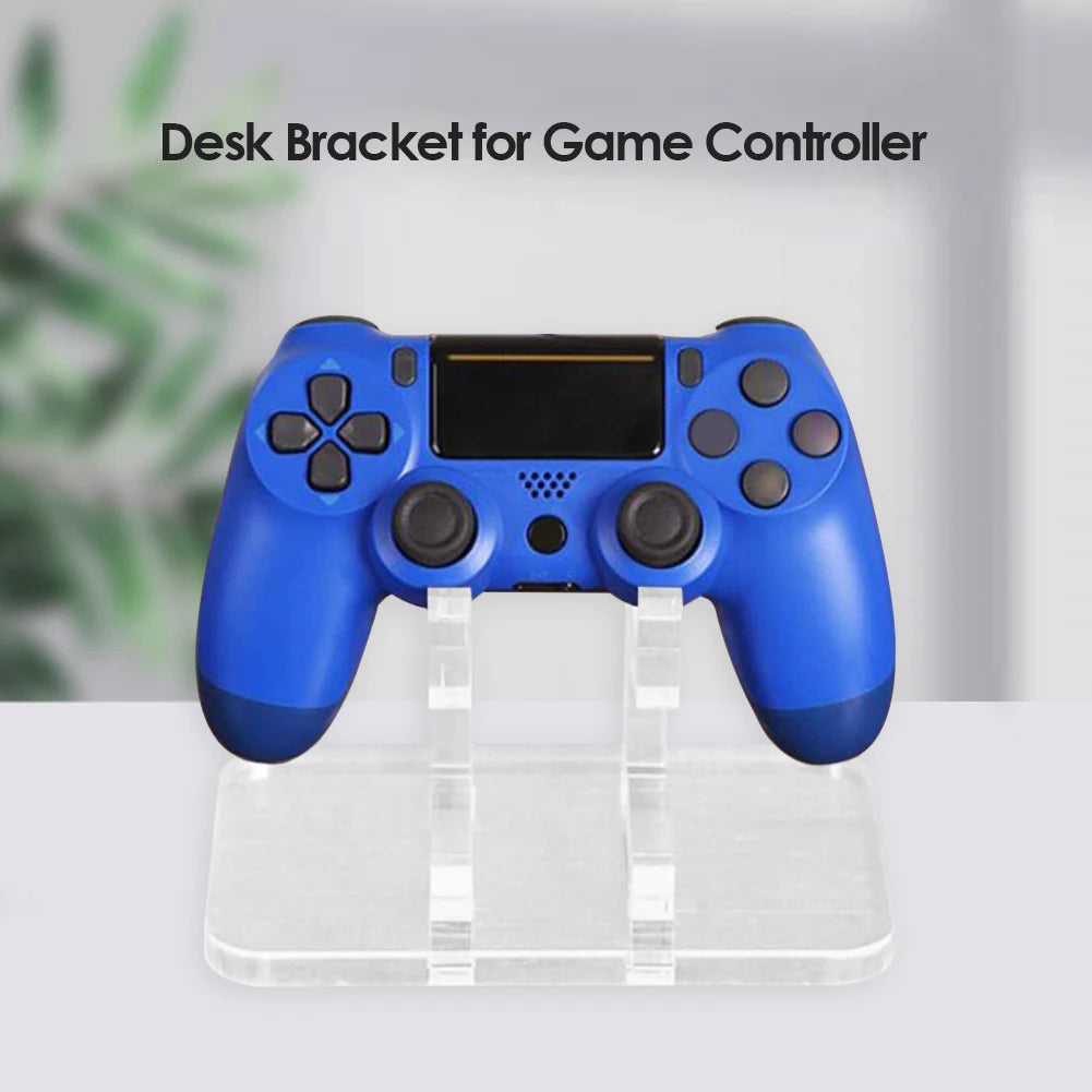 Game Controller Holder Acrylic Gamepad Display Support Transparent Accessories for Switch Pro/PS5/Xbox Series X/PS4 Joystick