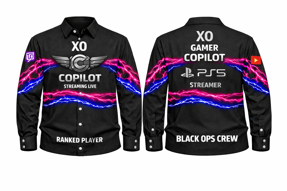 AUST LONG SLEEVE BLACK OPS