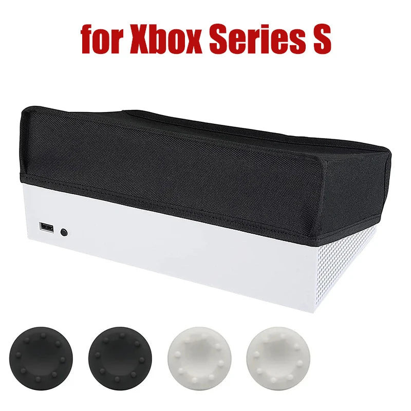 Dust Cover for Xbox Series S X Game Console Dustproof Sleeve Case Mesh Stopper Filter Net Removable Protective Shell Accessory