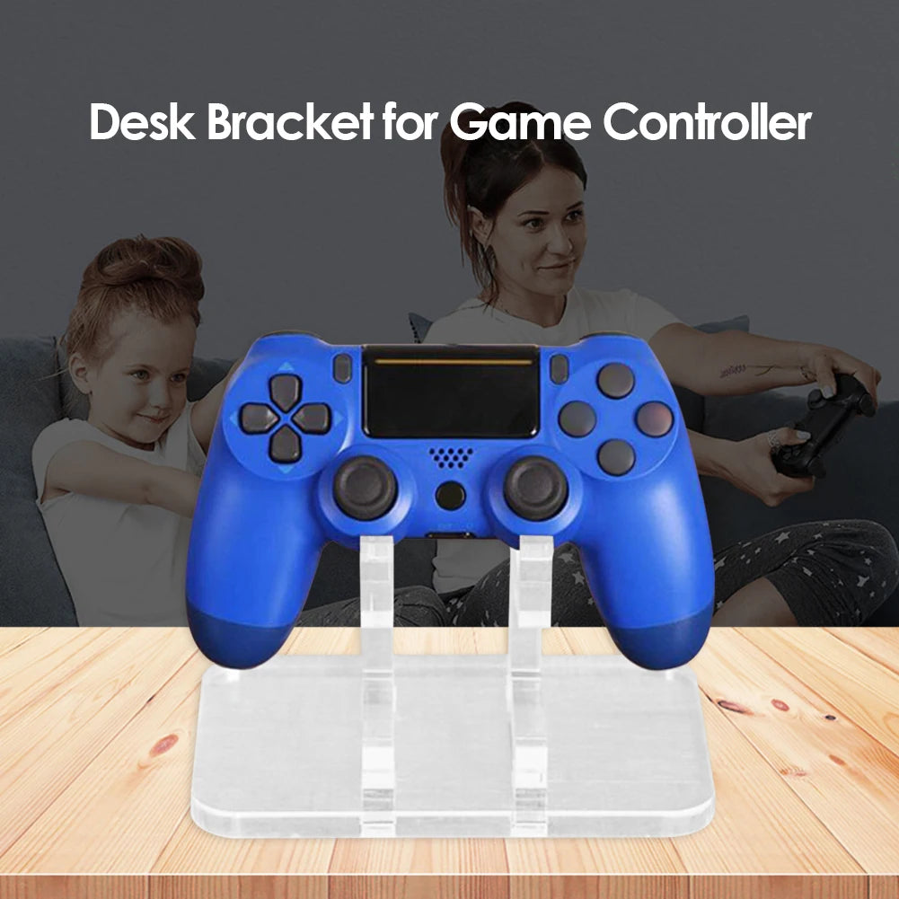 Game Controller Holder Acrylic Gamepad Display Support Transparent Accessories for Switch Pro/PS5/Xbox Series X/PS4 Joystick