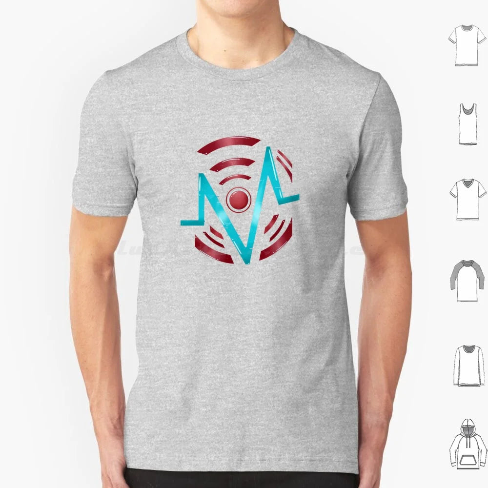 Vox Logo T Shirt Men Women Kids 6xl Vox Hazbin The Vees Velvette Vivziepop Tv Radio Demon Alastor Vox Laptop Hydro