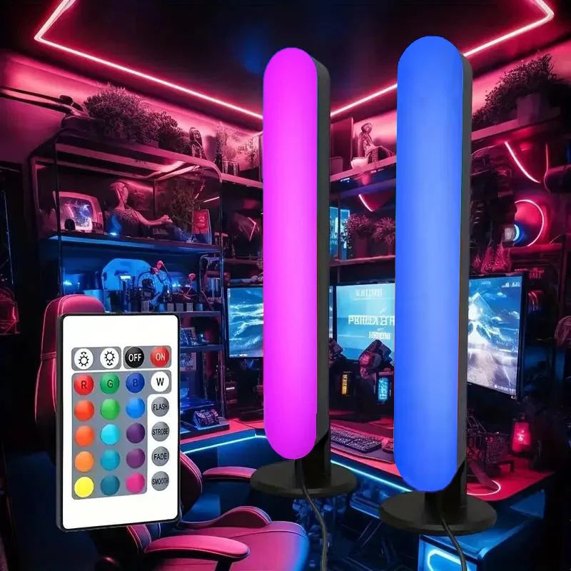 USB Gaming Desktop LED Atmosphere Light, RGB Color-Changing Bedside Lamp, Strip Light, String Light, Night Light