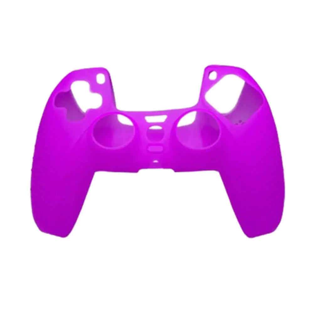 Silicone Protective Skin Cover Shell for 5 PS5 Controller Anti Slip Rubber Case with 2 Thumb Grips Accessories Set