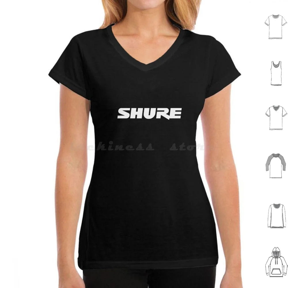 American Products T Shirt Cotton Men Women DIY Print Acoustic Cinema Microphone Speaker Phonograph Cartridges Rode Technica
