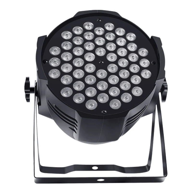 54x3W LED Par light RGBW 4In1 LED Par Light Sound Activated DMX512 LED Wash KTV DJ Disco Bar Club Party Stage Light event show