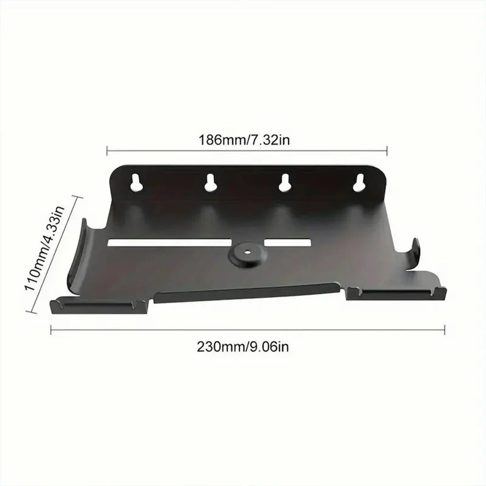 Steel vertical wall bracket kit with screw fixation for PS5/PS5Slim (CD and digital versions)