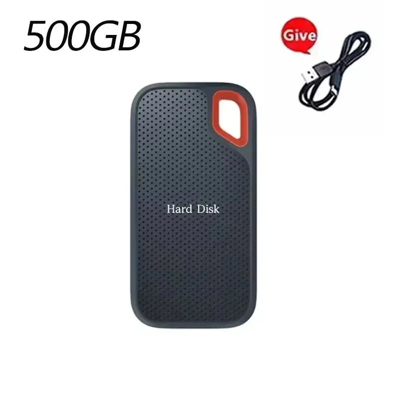 Lenovo Hard Disk SSD 256TB Mobile E60 2TB 8TB 128TB USB 3.1 HD External Hard for Laptop PS5 Mobile Hard Disk HDD Storage Devices