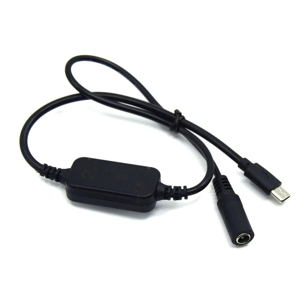 USB C Power Bank PD 8V Charger Cable For PS BLN-1 BLS-5 BLH-1 DMW-BLF19 DCC12 BLC12 DCC8 NP-FW50 FZ100 LP-E6 DR-E6 Fake Battery