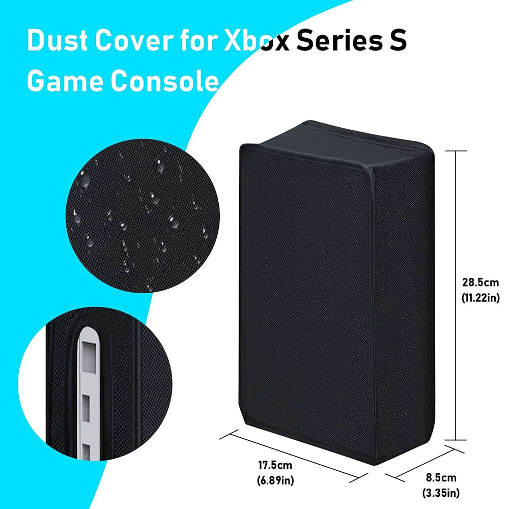 Dust Cover for Xbox Series S X Game Console Dustproof Sleeve Case Mesh Stopper Filter Net Removable Protective Shell Accessory