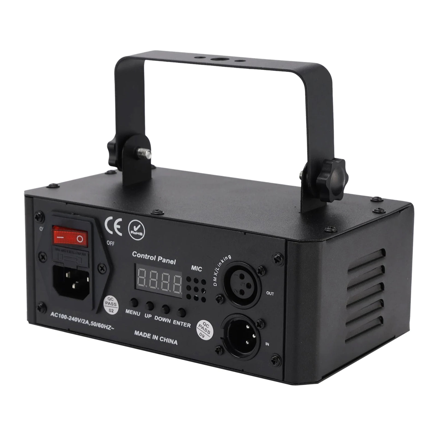 6-in-1 Stage Laser Light, Disco Party LED UV Lighting System with Remote Control & Sound Activated for Club Bar DJ KTV