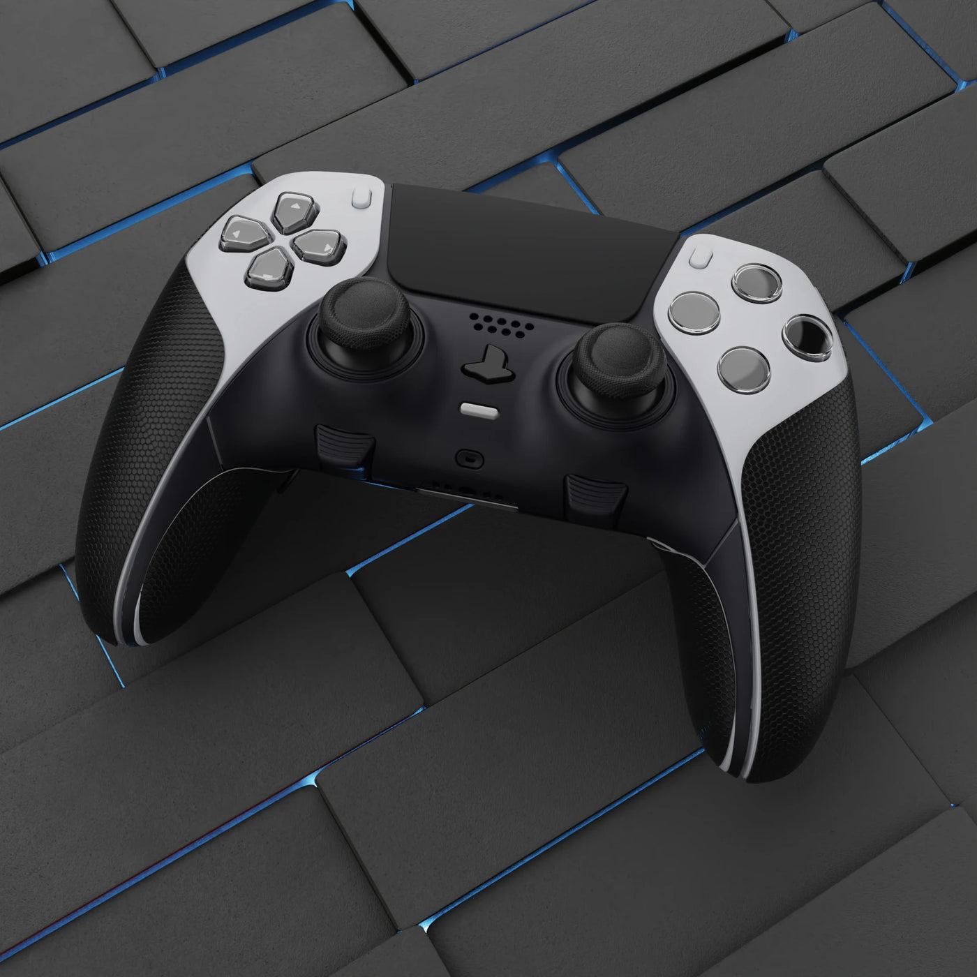 PlayVital Anti-Skid Sweat-Absorbent Controller Grip for ps5 Edge Wireless Controller Anti Sweat Protector - 8 Designs