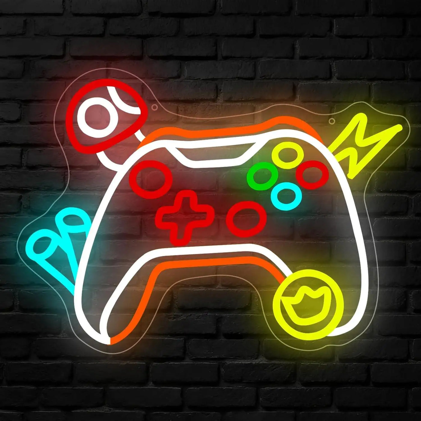 Gaming Neon Sign Controller USB Dimmable LED Neon Lights for Game Room Man Cave Boys Room Decor Personzalized Gifts for Kids