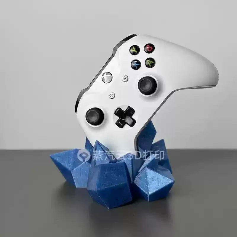 Universal Gaming Controller Stand 3d Printed Crystal Display Holder For Xbox Ps4 Ps5 Switch - Toy & Hobby Accessory