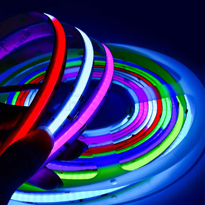 RGB Gaming Lights Strip DC12V 24V 576 720 784Leds/M TV Backlight COB LED Atmosphere Screen for KTV Bar Decor Game room Party 5M