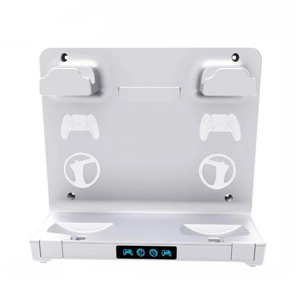 Game Controller Charger Station Storage Earphones Bracket Controller Charging Cradle With Display Light for PS VR2
