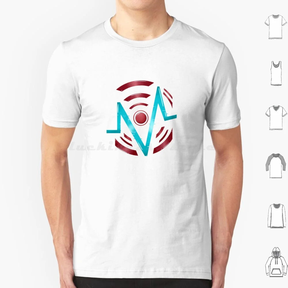 Vox Logo T Shirt Men Women Kids 6xl Vox Hazbin The Vees Velvette Vivziepop Tv Radio Demon Alastor Vox Laptop Hydro