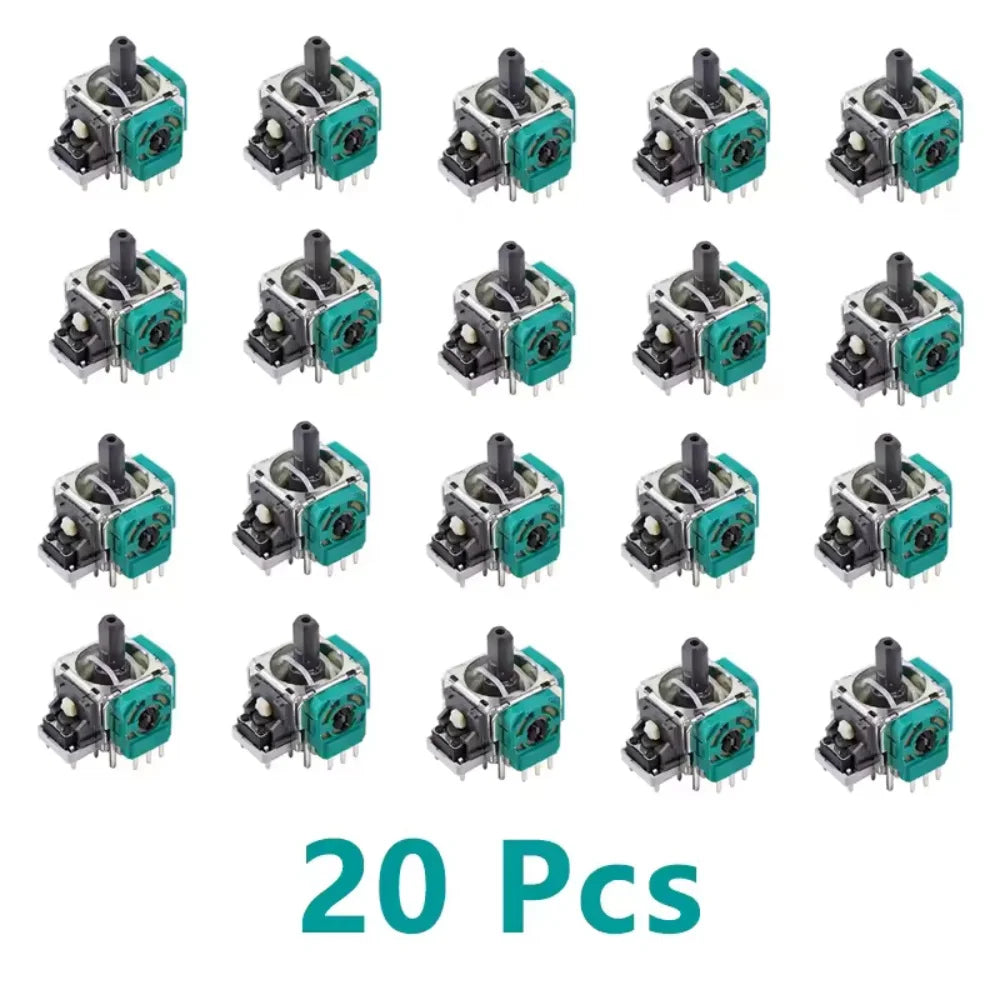 ORIGINAL 10PCS-50Pcs Replacement 3D Analog Joystick for PS5/PS4/Xbox One/Series Controller ThumbStick Repair Parts Accessory