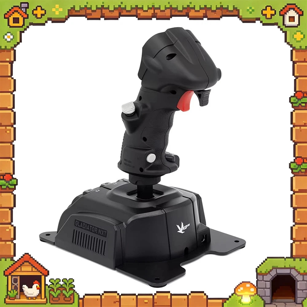 VKBSIM Gladiator NXT EVO SCG Game Rocker Programmable RGB LED Simulated  Flight Rocker Expansion Module Gladiator NXT EVO Base