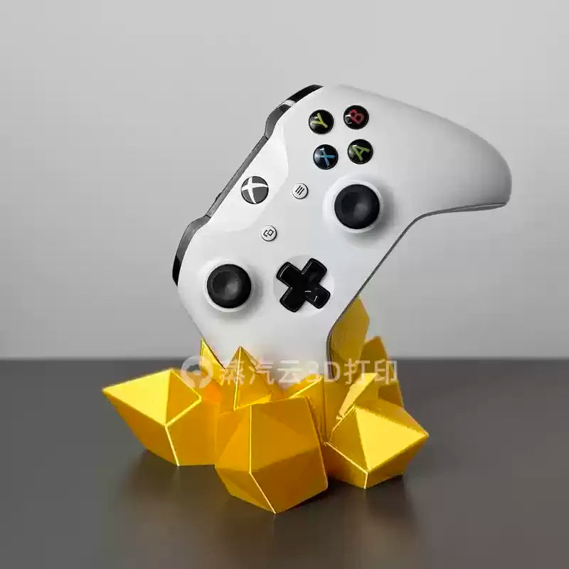 Universal Gaming Controller Stand 3d Printed Crystal Display Holder For Xbox Ps4 Ps5 Switch - Toy & Hobby Accessory