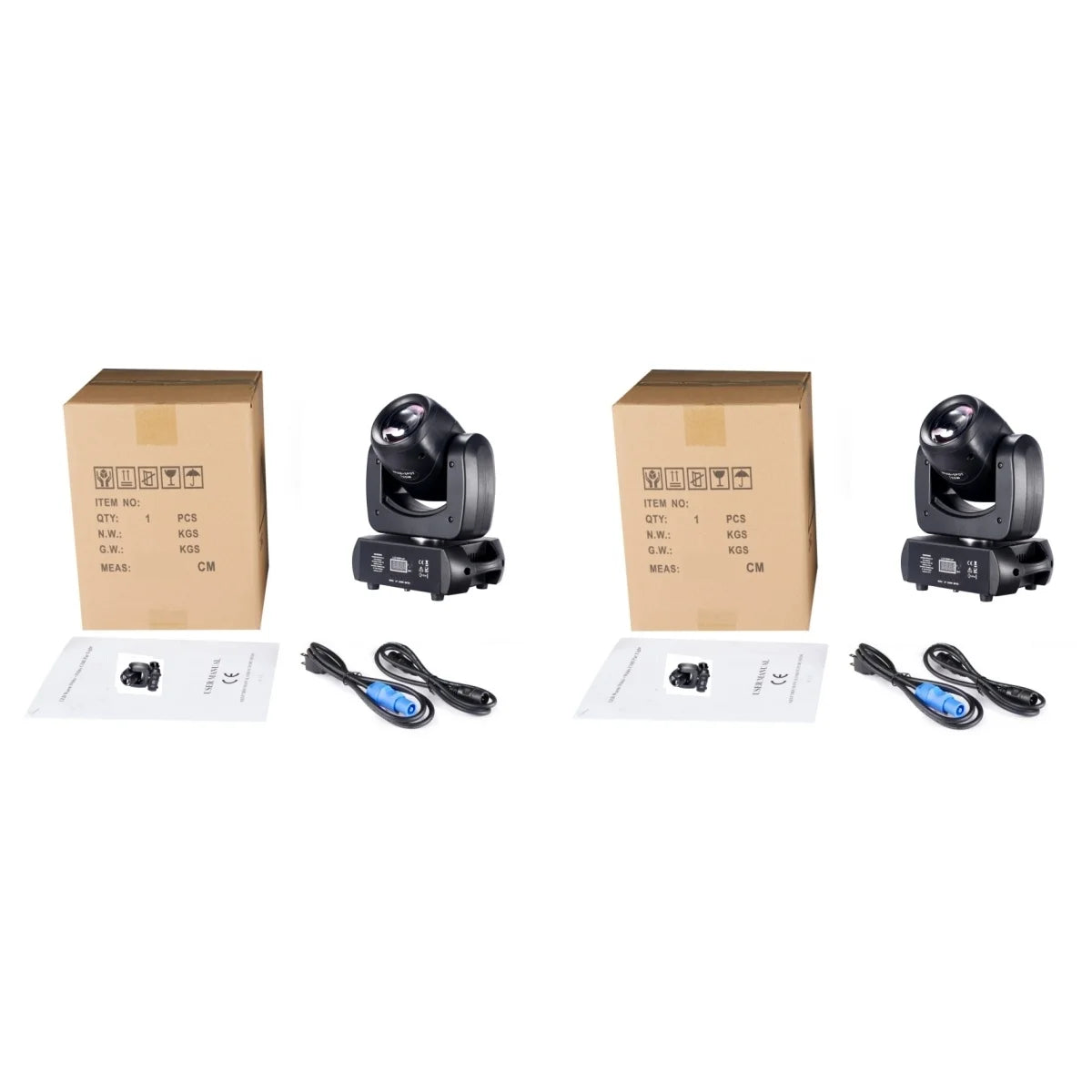Moving Head Stage Light 120W LED With Sound Activated DMX512 Control Professional DJ Spotlight For Disco Events Church Show Bar