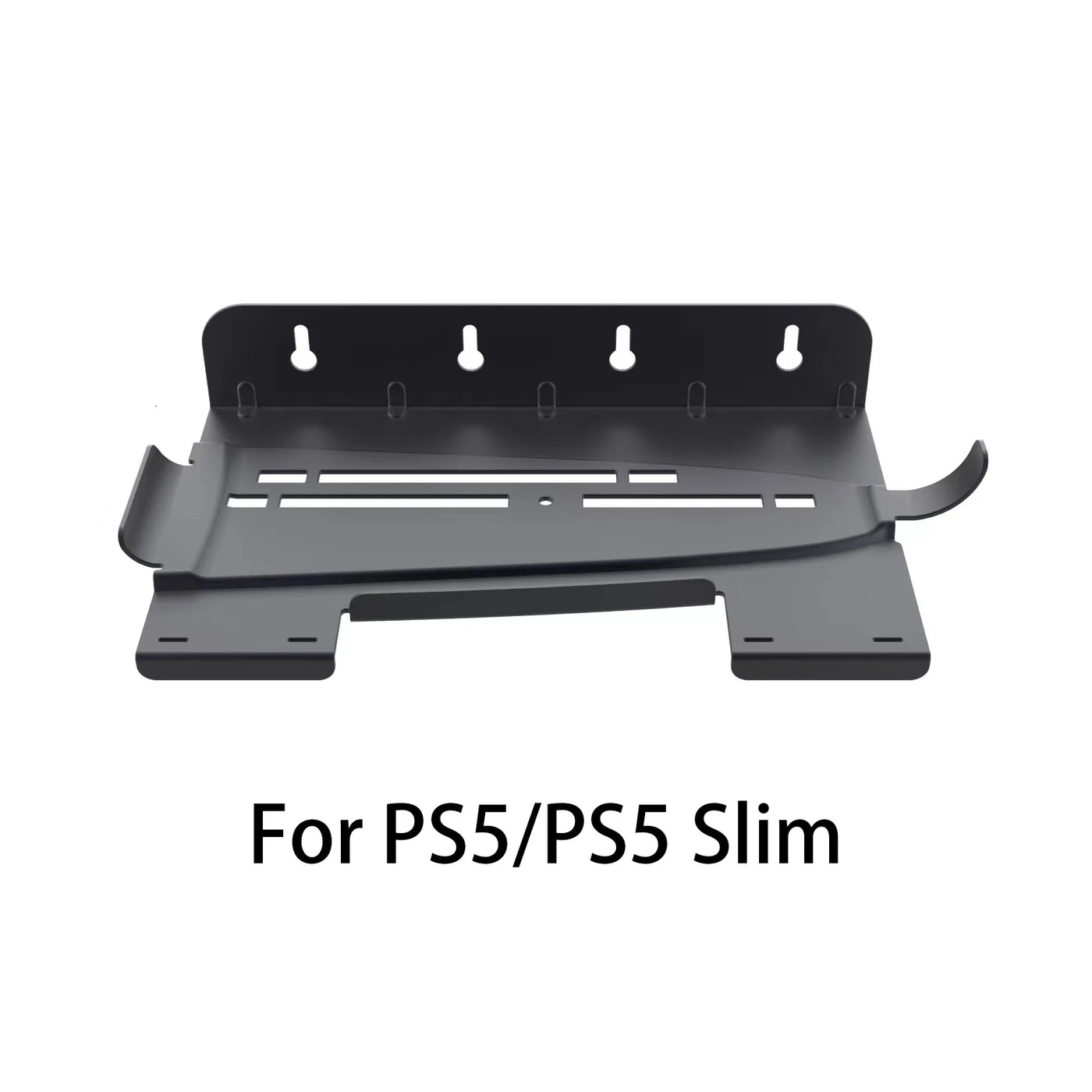 Steel vertical wall bracket kit with screw fixation for PS5/PS5Slim (CD and digital versions)