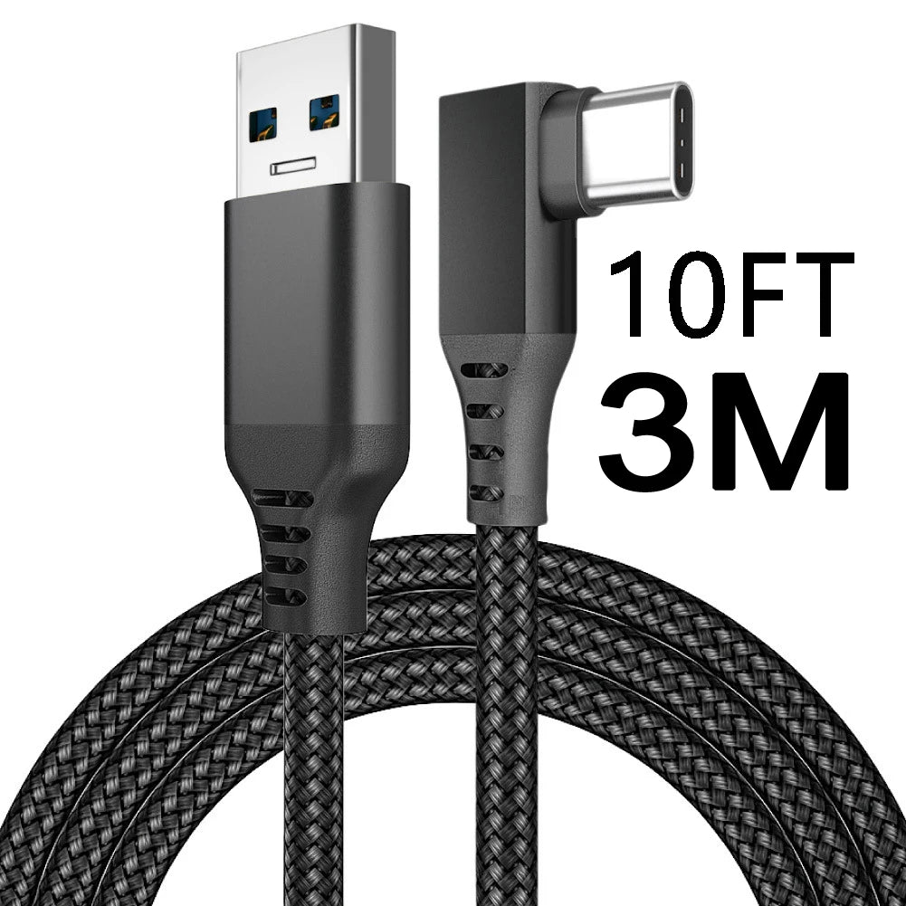 Accessories For Meta Oculus Quest 2 Quest2 Link Cable Smart 3D VR Glasses Virtual Reality USB A To Type C 3 5M 6M Headset Helmet
