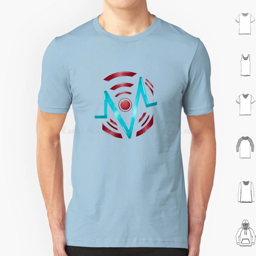 Vox Logo T Shirt Men Women Kids 6xl Vox Hazbin The Vees Velvette Vivziepop Tv Radio Demon Alastor Vox Laptop Hydro