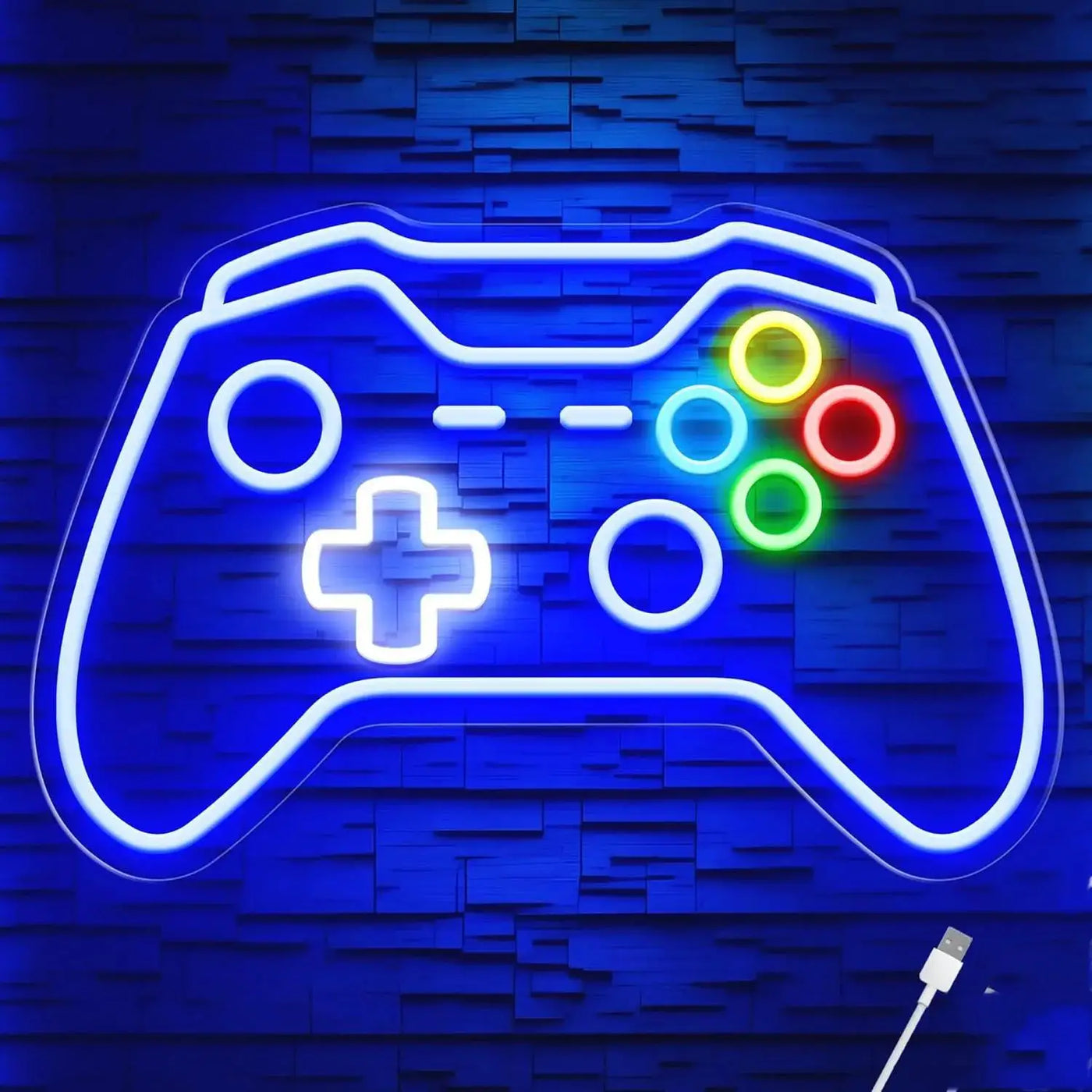 Gaming Neon Sign Controller USB Dimmable LED Neon Lights for Game Room Man Cave Boys Room Decor Personzalized Gifts for Kids