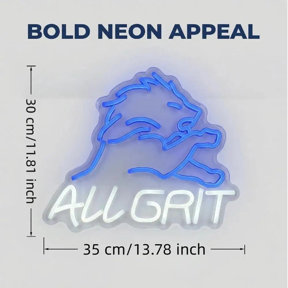 Football Neon Sign Rugby USB Dimmable Neon Lights for Man Cave Bedroom Party Club Bar Dorm Gaming Room Decoration Wall Light