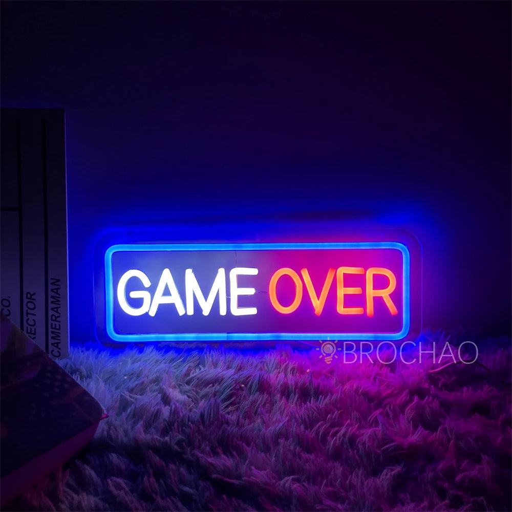 Neon Sign Lights Gaming Room Decoration Bedroom Neon Led Sign Home Decor Wall Art Custom Neon Light Personalize Birthday Gifts