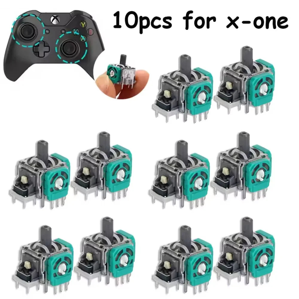 ORIGINAL 10PCS-50Pcs Replacement 3D Analog Joystick for PS5/PS4/Xbox One/Series Controller ThumbStick Repair Parts Accessory