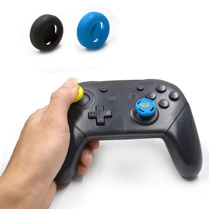 4pcs soft Silicone Analog Thumb Stick Grips Caps Cover Thumbsticks Cap Skin for Nintend Switch PRO PS4 PS5 Xbox One Controller