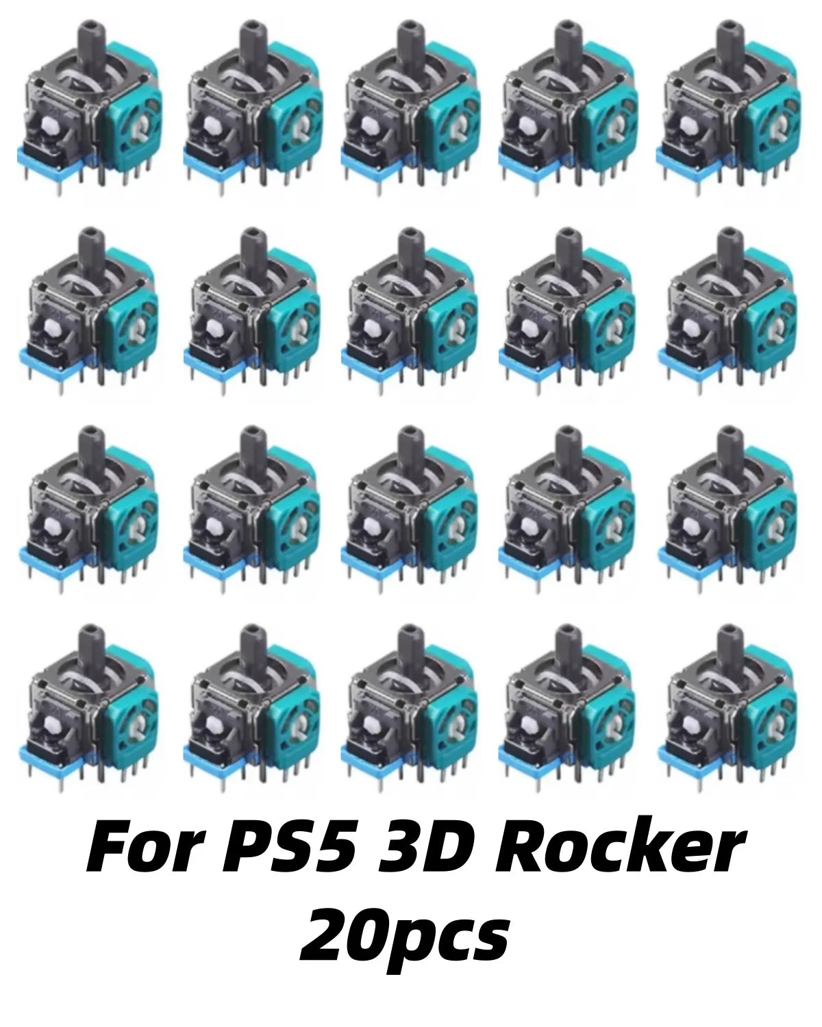 ORIGINAL 10PCS-50Pcs Replacement 3D Analog Joystick for PS5/PS4/Xbox One/Series Controller ThumbStick Repair Parts Accessory