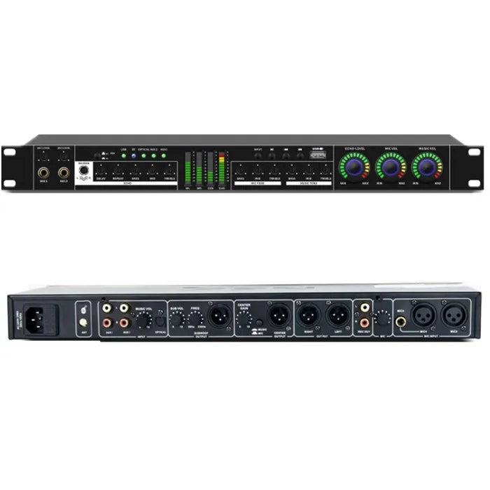 FX12 anti howling bluetooth USB function Stage professional effetor speaker dj sound system audio ktv karaoke processor