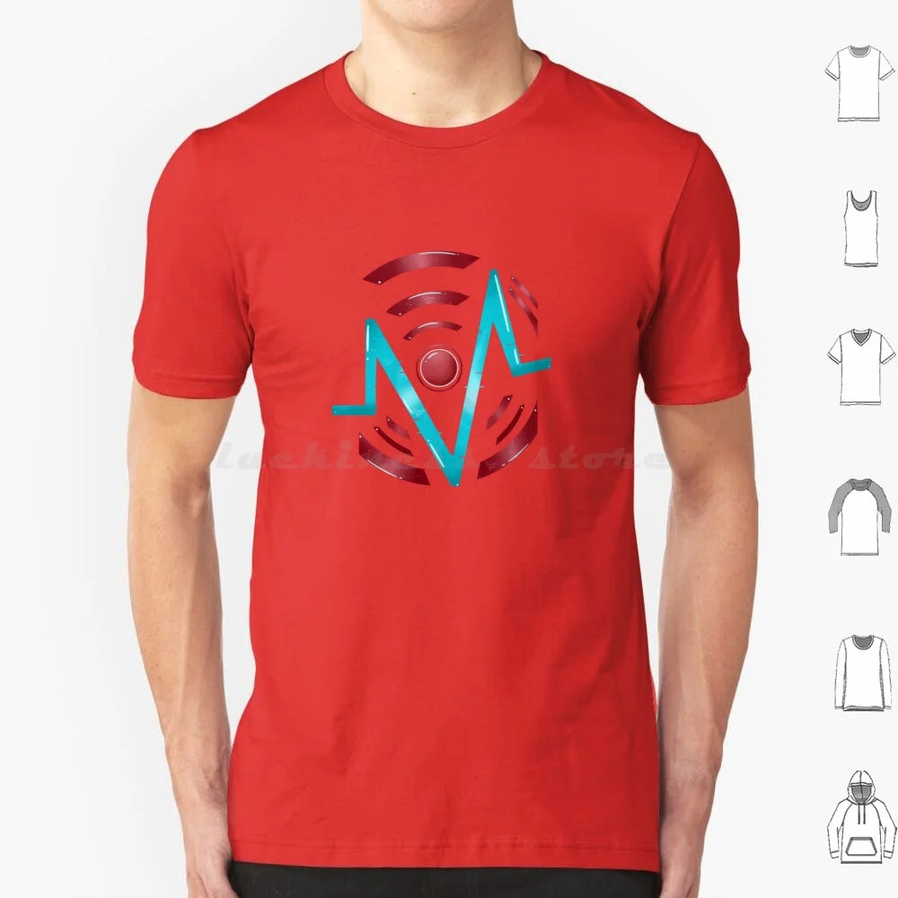 Vox Logo T Shirt Men Women Kids 6xl Vox Hazbin The Vees Velvette Vivziepop Tv Radio Demon Alastor Vox Laptop Hydro