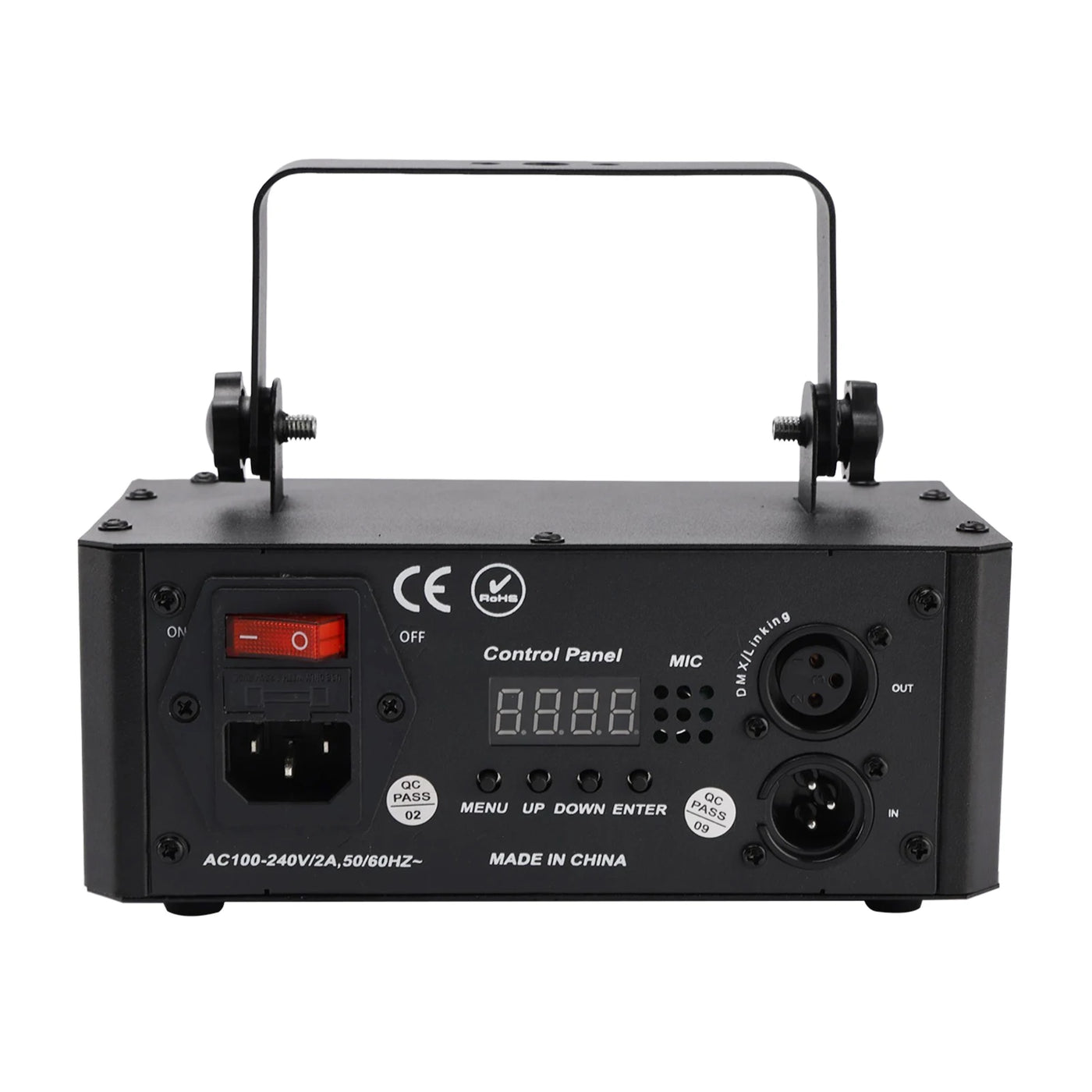 6-in-1 Stage Laser Light, Disco Party LED UV Lighting System with Remote Control & Sound Activated for Club Bar DJ KTV